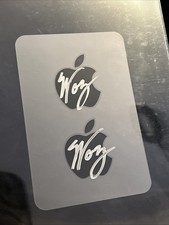 Steve Wozniak Autographed Apple Stickers Dual Signed Twice Rare w/ COA 🔥 picture
