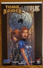 TOMB RAIDER/WITCHBLADE #1 1997 TOP COW 1ST APPEARANCE OF LARA CROFT NM picture