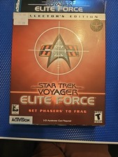 Star Trek Voyager Elite Force Collector's Edition (PC, 2000) - Activision Raven picture