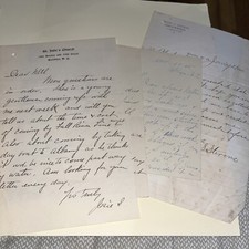 Antique Letters 1906: St Jude’s Church Brooklyn NY: Fall River Line Train Travel picture