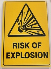 Warning Risk Of Explosion MAGNET 2