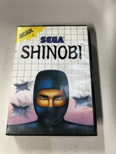 Shinobi (Sega Master System, 1988) SMS Complete w/ Manual picture