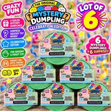 🎉Crazy Fun Mystery Dumpling Celebration Edition Blind Packs Green Lot of 6🎉 picture