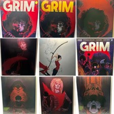 THE GRIM #1-5 (12) Total Books NETFLIX SHOW -BUNDLE Foils, Variants, And Key picture