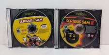 Serious Sam 1 + Serious Sam 2 Microsoft Xbox - Discs Only - Tested. Nice Cond. picture