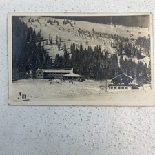 Restaurant And Ski Lift Postcard picture