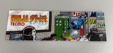 Ninja gaiden Arcade Marquee Tecmo Original Not Reproduction picture