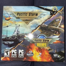 PACIFIC STORM ALLIES Naval Combat Strategy PC Game Very Good Condition picture