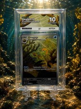 Omanyte 180/165 English Pokemon Illustration Ace 10 Gem Mint picture
