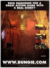 Marathon 2 Durandal - PC - Bungie - Vintage Original Print Ad/Poster Promo 1995 picture
