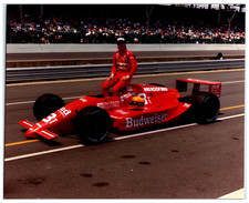 1989 Indy 500 Scott Pruett #8 Budweiser Lola Indy Race Car Photo (8