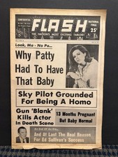 1971 July 10th Confidential Flash NewsPaper, Patty Duke, Ed Sullivan (VRN10H) picture