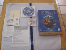 1998 POPULOUS THE BEGINNING PC CD-ROM BIG BOX WINDOWS 95 98 BULLFROG picture