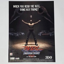 World Destruction League WDL Thunder Tanks PS1 Firing Print Ad/Poster Promo Art picture
