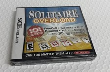 Solitaire Overload (Nintendo DS) BRAND NEW, SEALED picture
