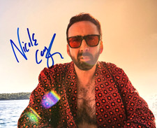Nicolas Cage Signed 8x10