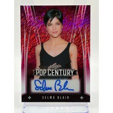 2025 Leaf Pop Century Selma Blair Pink Shimmer Auto 8/8 SP Hell Boy Actress picture