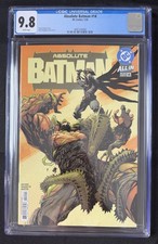 Absolute Batman #14 CGC 9.8 White Pages 2026 DC Comics Cracked Slab picture