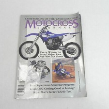  MOTOCROSS JOURNAL MOTORCYCLE MAGAZINE SINGLE ISSUE FEBRUARY 1998 DIRTBIKES picture