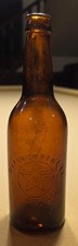 Vintage (Pre-Pro 1910s) STAR UNION BRW'G. CO. PERU, ILL. Amber Qt. Beer Bottle picture