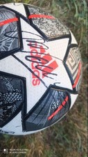 Official UEFA Champions League 2021/22 Ball Signed Mourinho Dybala Lukaku picture