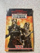 Advanced D&D Eye of The Beholder III 3 Assault on Myth Drannor Clue Book SSI picture