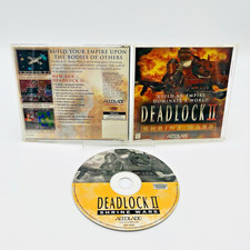 Deadlock II 2 Shrine Wars (Windows PC 1998) Complete w/ Insert Strategy Accolade picture
