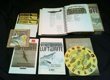 Secret Weapons of The Luftwaffe Big Box PC 1990 Lucasarts  - CD & 5.25 disks picture