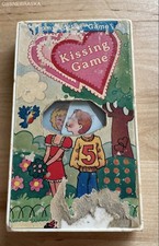 Vintage 1975 Tomy Pocket Game Kissing Game Rare Handheld Mechanical Toy Retro picture