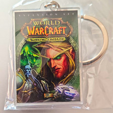Blizzcon 2026 Darkmoon Faire World of Warcraft Burning Crusade Keychain picture