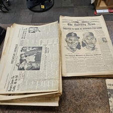 The Sporting News Lot Of 20 Baseball Newspapers picture
