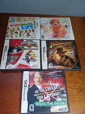 Lot Of 4 Empty Nintendo DS Boxes And 1 Are You Smarter Than A 5th Grader Game picture