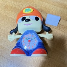 PaRappa the Rapper Rhythm Music alarm Clock Figure Quartz PlayStation Excellent picture