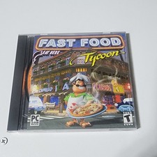 Fast Food Tycoon PC CD-ROM Windows 95/98 Activision Business Sim Game picture