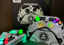 Razer Star Wars Stormtrooper Xbox One Wireless Controller with custom LED mod picture