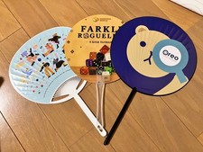 TGS2026 Visitor Bonus Fan Set of 3 Promotional giveaway picture