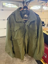 U.S.A.F/Army Vietnam Vintage Cold Weather Field Jacket. Medium Long. One Owner. picture
