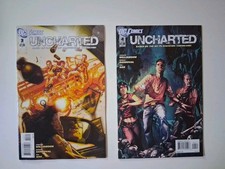 Uncharted #s 3(FN+) & 4(VF-), DC Comics See Pics picture