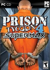 Prison Tycoon 4 Supermax PC Video Game management sim jail warden lockdown picture