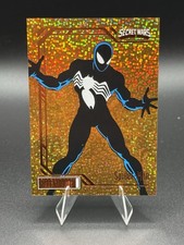 2024 Upper Deck Marvel Allegiance Secret Wars #58 Spider-Man /199 Orange Glitter picture