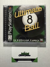 Ultimate 8 Ball PS1 Game (1999) - Complete, Good Condition, Fast Shipping picture