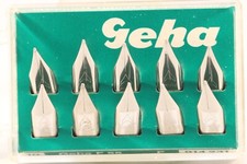 Vintage Geha Model F 55 712/711/705 Fountain Pen Nibs picture