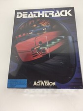 DEATHTRACK Activision 1989 Big Box PC DOS Game 3.5