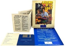 LEGEND OF THE LOST Commodore AMIGA Vintage Impressions Game CIB Retro Gaming picture