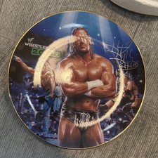 WWF WWE Triple H Limited Edition Collectors Plate # A6168  picture