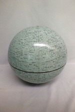 Vintage 1970s Replogle Lunar Moon Globe 12 Inch Clean Cardboard No Peeling picture