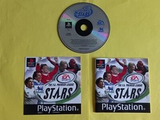 THE F.A. PREMIER LEAGUE STARS - DISC + COVER + MANUAL - PLAYSTATION 1 - PAL UK picture
