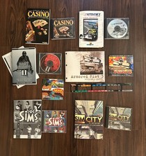 Lot of 6 Retro PC Games - Sims Sim City 3000 Armored Fist 3 East Front 2 & more picture