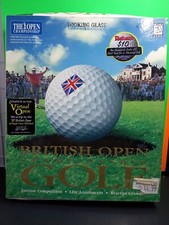 PC Game British Open Championship Golf Windows 95 1997 New Sealed Original Box picture