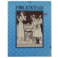 Folkwear Pattern 216 Prairie Schoolmistress Historical School Teacher size 8-14 picture